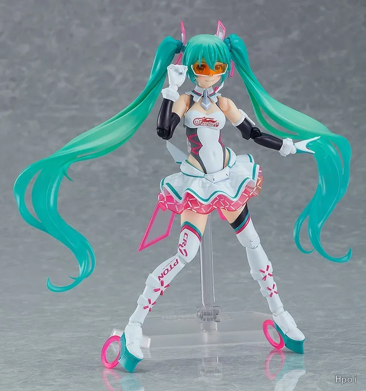 【Em estoque】Original GSC GT Plan Racing Future 2021 Figuras Animação Ornamentos Presentes Figma SP-138 Hatsune Miku