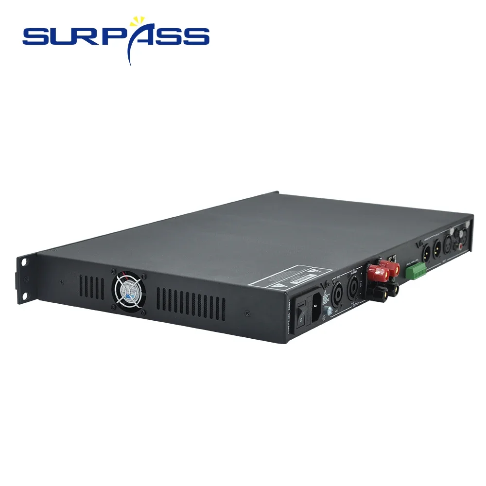 

DSP Network Power Amplifier 1U Type 2 Channel Pro Matrix Processor Mixer Suitable for Conference Room Multimedia Classroom Hotel