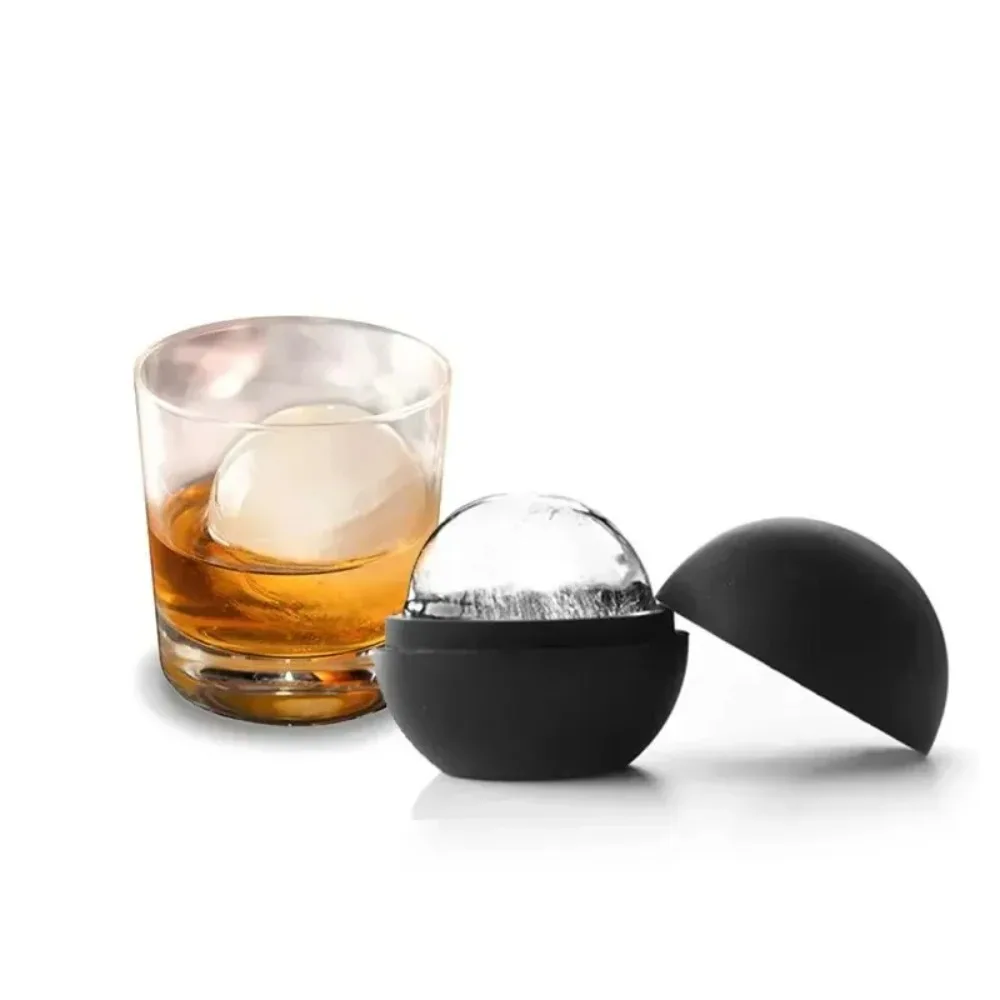 NEW Wholesale 1pcs DIY Creative Ice Cube Ice Round Silicone Ice  Circular Ice Hockey Ice Grid Hockey Grid Silicone Ice Mold