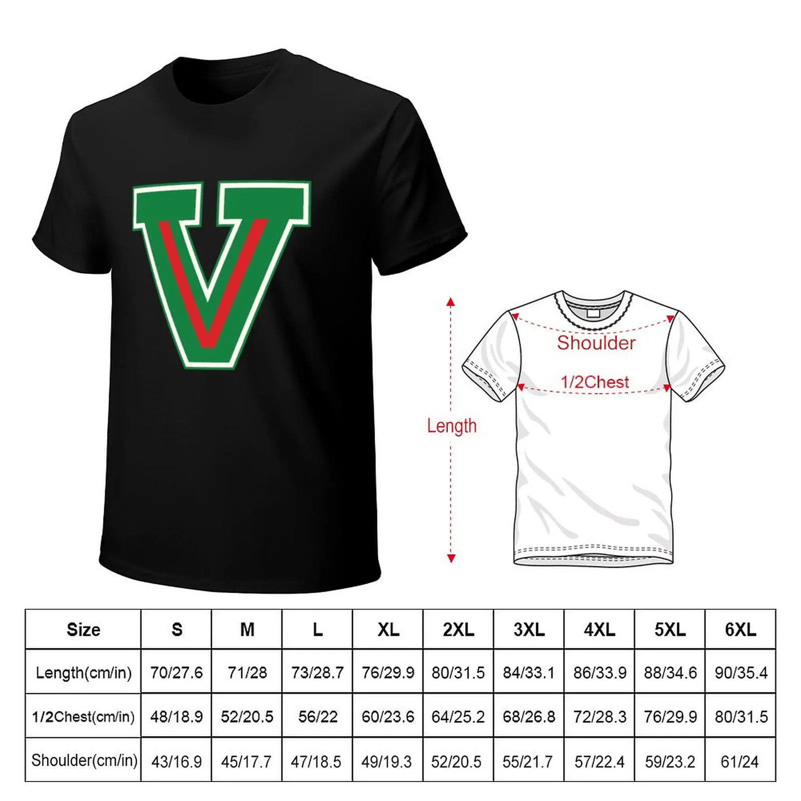 Fresno State Valley V T-Shirt man t shirts high quality luxury brand T-Shirt