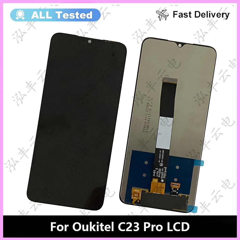 6.53 inch OUKITEL C23 PRO LCD Display+Touch Screen Digitizer Assembly 100% Tested New LCD+Touch Digitizer For C23 PRO LCD