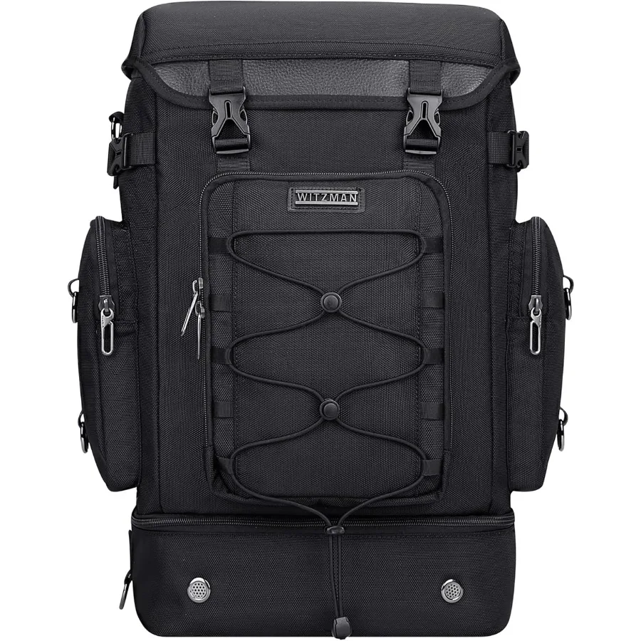 

WITZMAN Travel Backpack for Men Women Carry on Bags for Airline Approved Convertible Duffle Luggage Backpack Shoe Compartment B