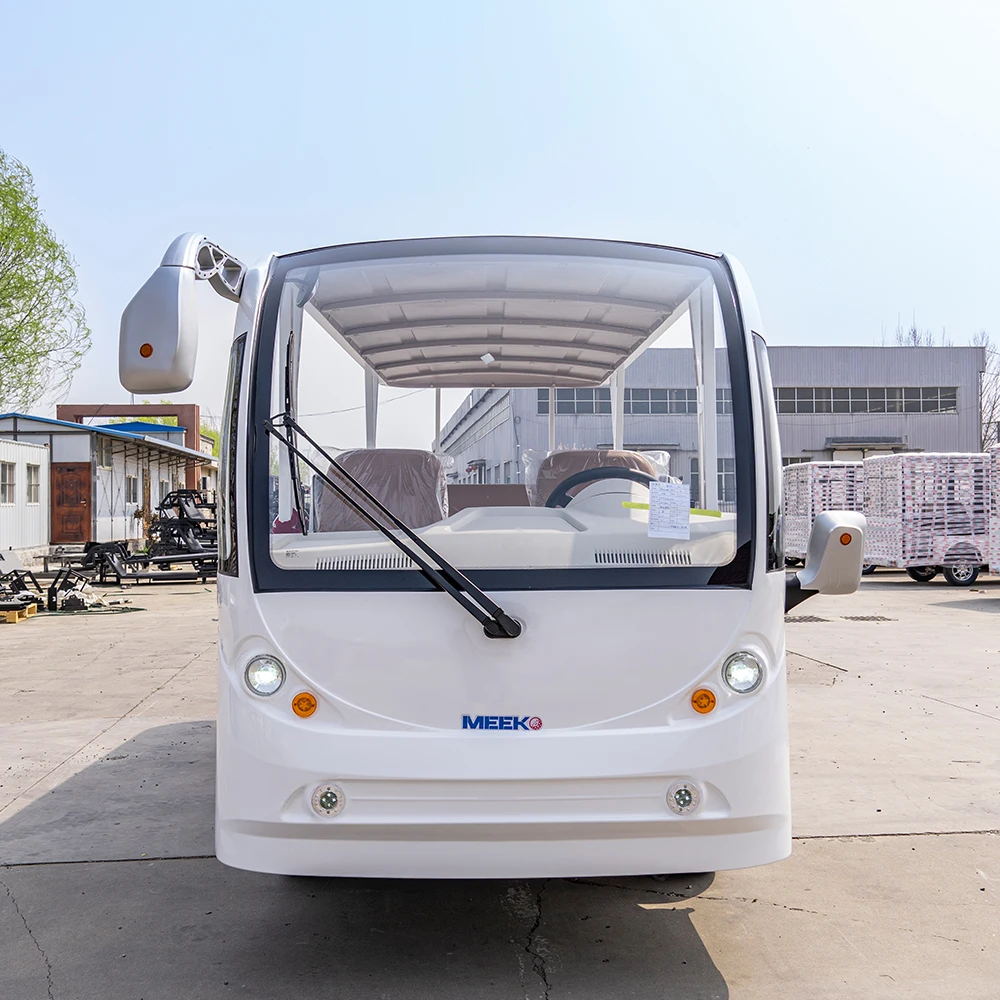 14-Seater Electric Sightseeing Car Scenic Shuttle Park Commute Direct Factory Supply 72V Customizable
