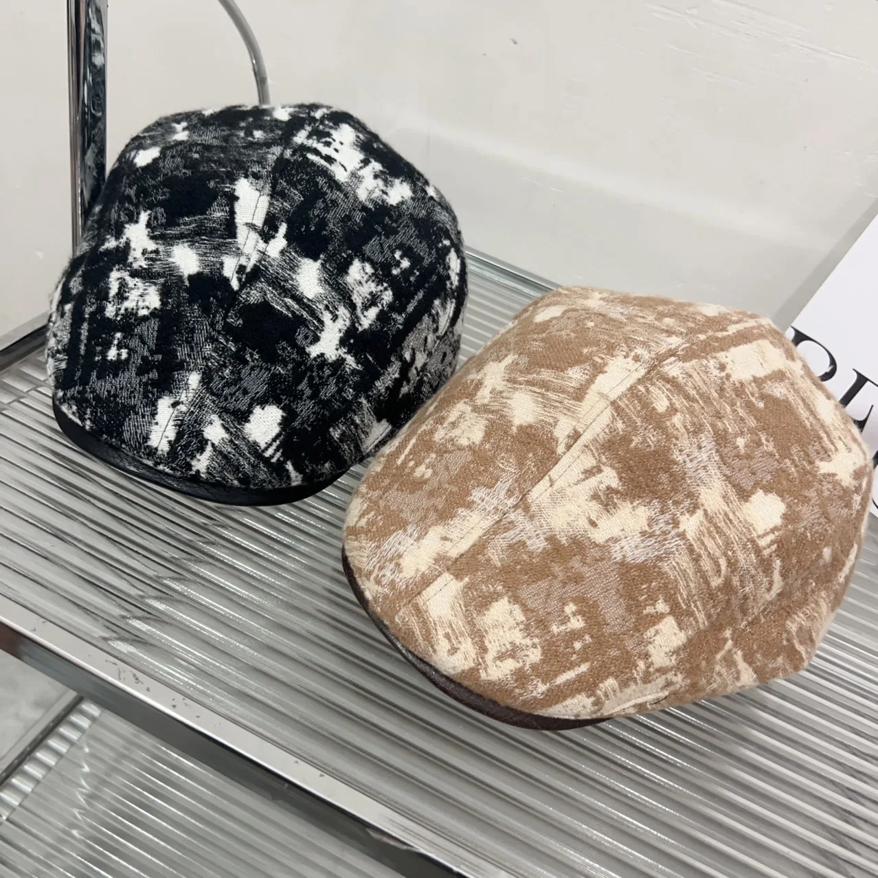 

Retro Tie Dye Octagonal Hat Women Autumn Versatile Fashion Duckbill Hat Casual Versatile Newsboy Hat Boina Hombre 4m773