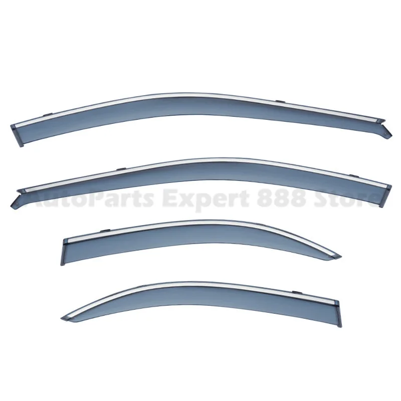 4 pcs of Weather Shield Car Deflectors For Mazda Speed 6 GG1 2003-2016 Window Visor Rain Guard Deflector Windshield Awning Trim