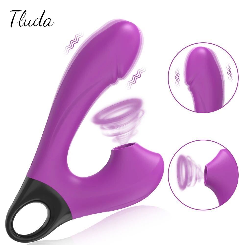 Vagina G-Spot Vibrator Clit Sucker Vibrator for Women Clitoris Stimulator Female Masturabtor Adult Goods Sex Toy for Women