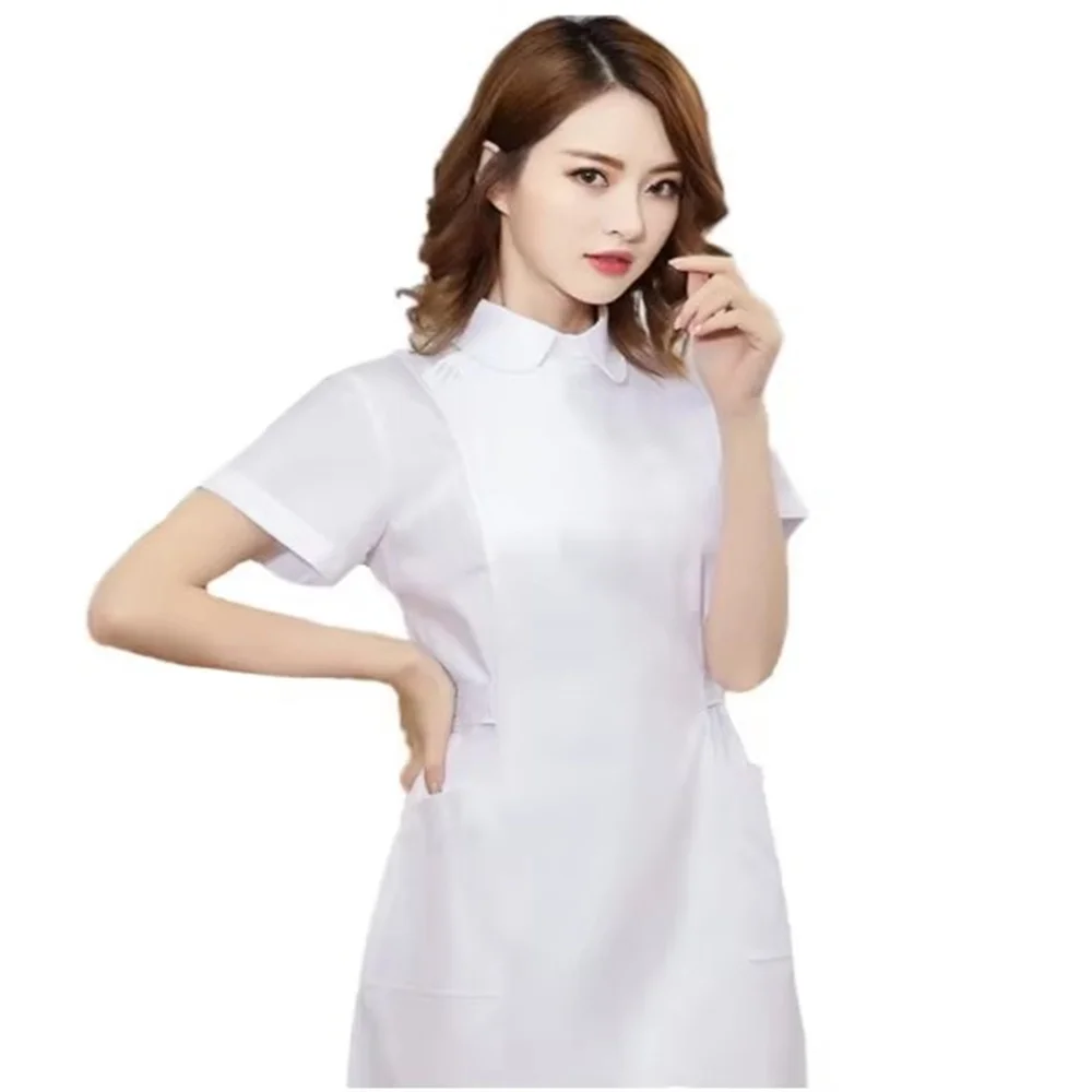 Nouvelle salopette de gommage en coton anti-rides, uniforme de soins pour salon de beauté, laboratoire, animalerie, salopette de gommage, uniforme de spa