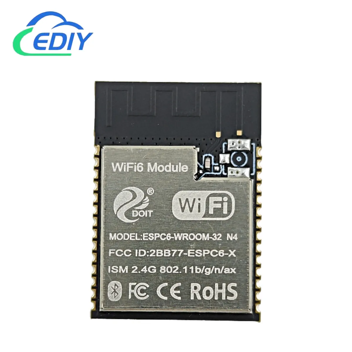 

ESP32-C6 Module Expressif ESP32-C6-WROOM-1 Module Espressif Systems AIoT Sample WIFI6 Module