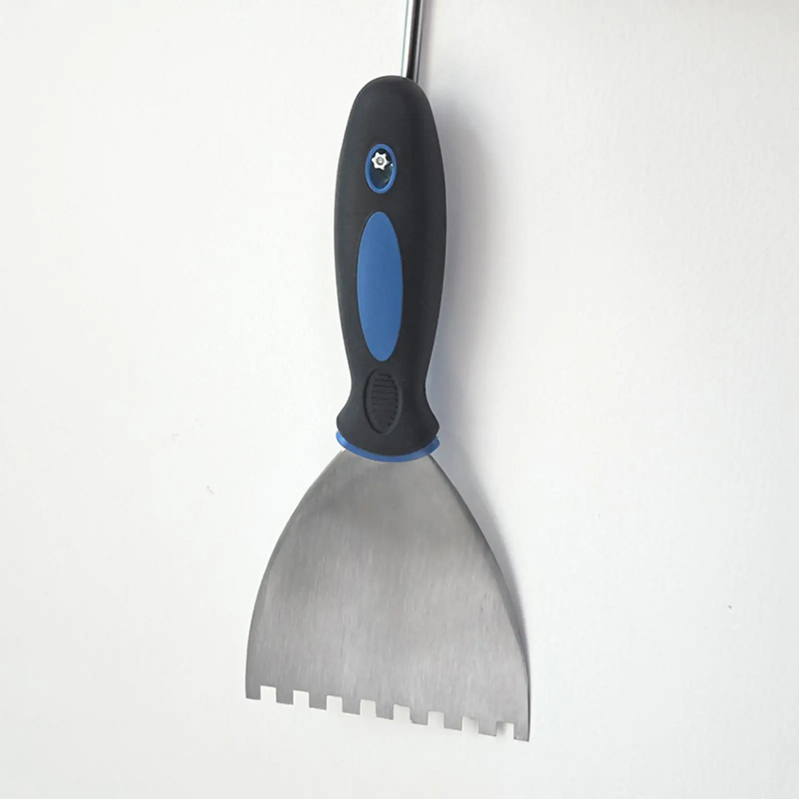 Notch Trowel Tile Trowel Construction Hand Tools with Grip Handle for Decals Masonry Tile Installation Work Wallpaper