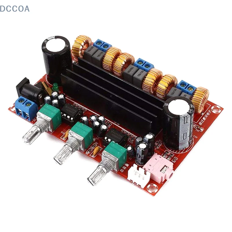 Xh-M139 2.1 Digital Power Amplifier Board Board 12V-24V Wide Voltage Tpa3116D2 2 * 50W+100W