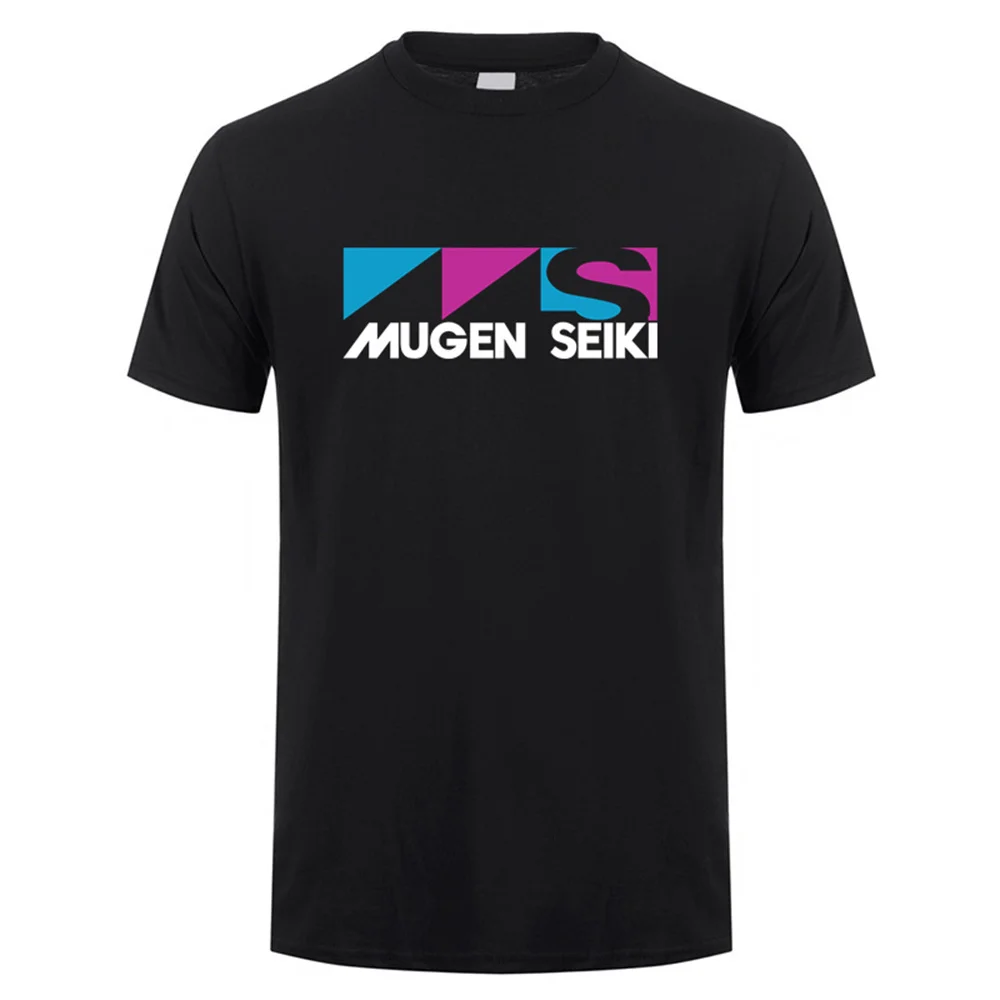 Summer Mugen Seiki Man T Shirt Unisex Casual Short Sleeve Mans Cool Cotton Tshirt Tops Tees