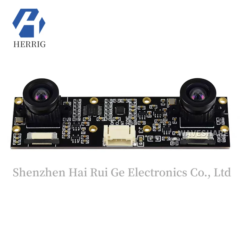 Kamera Stereo MicroSnow Raspberry Pi 5 NVIDIA B01 IMX219 Visi Stereoskopik Visi Kedalaman