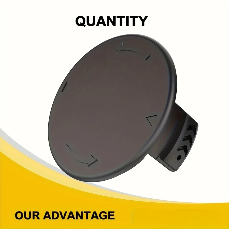 Tapa de Carrete de Repuesto Compatible con Recortadoras de Césped Parkside PRTA 20-Li A1 B2 C3, PRT 550 A1 A3, PRT 300 - Accesorios de Repuesto para Cortacésped