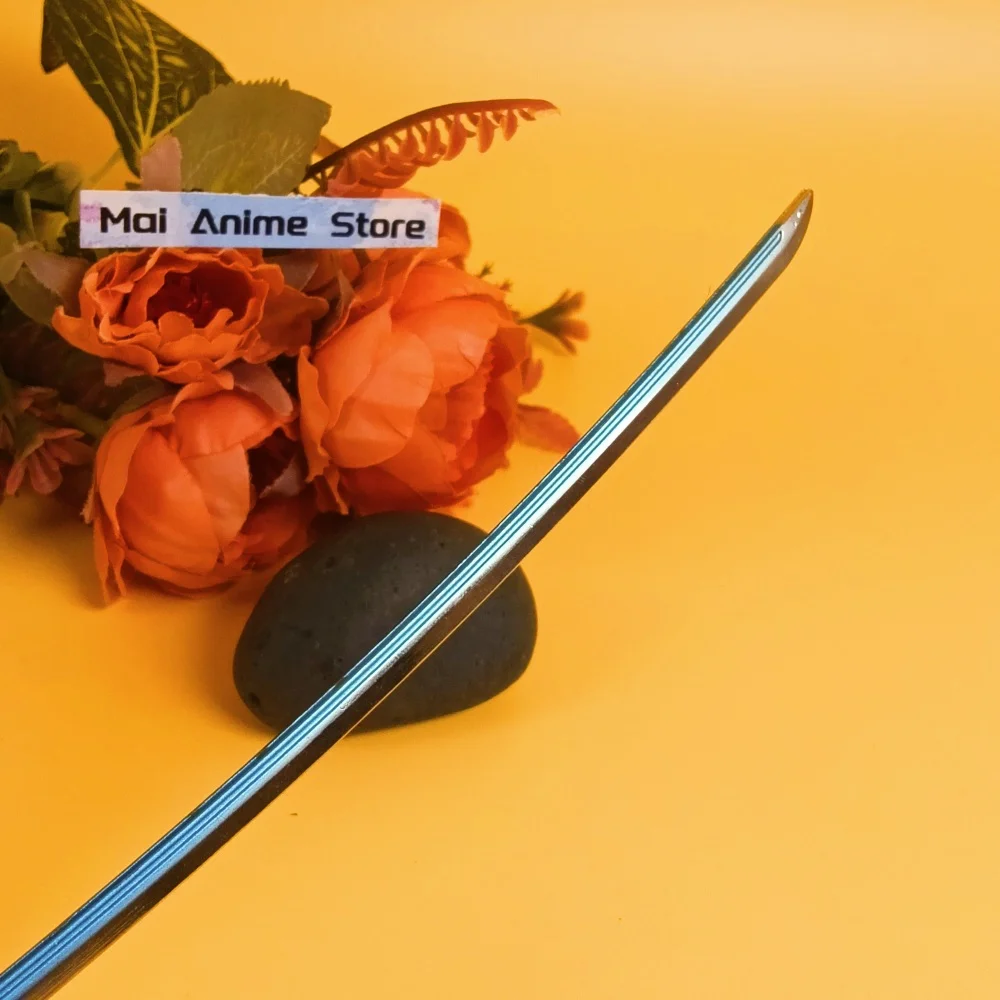 10in Muichirou Katana Ainme Kimetsu No Yaiba véritable Katana japonais petit sabre de samouraï Original en métal démon Slayer épée jouet cadeau