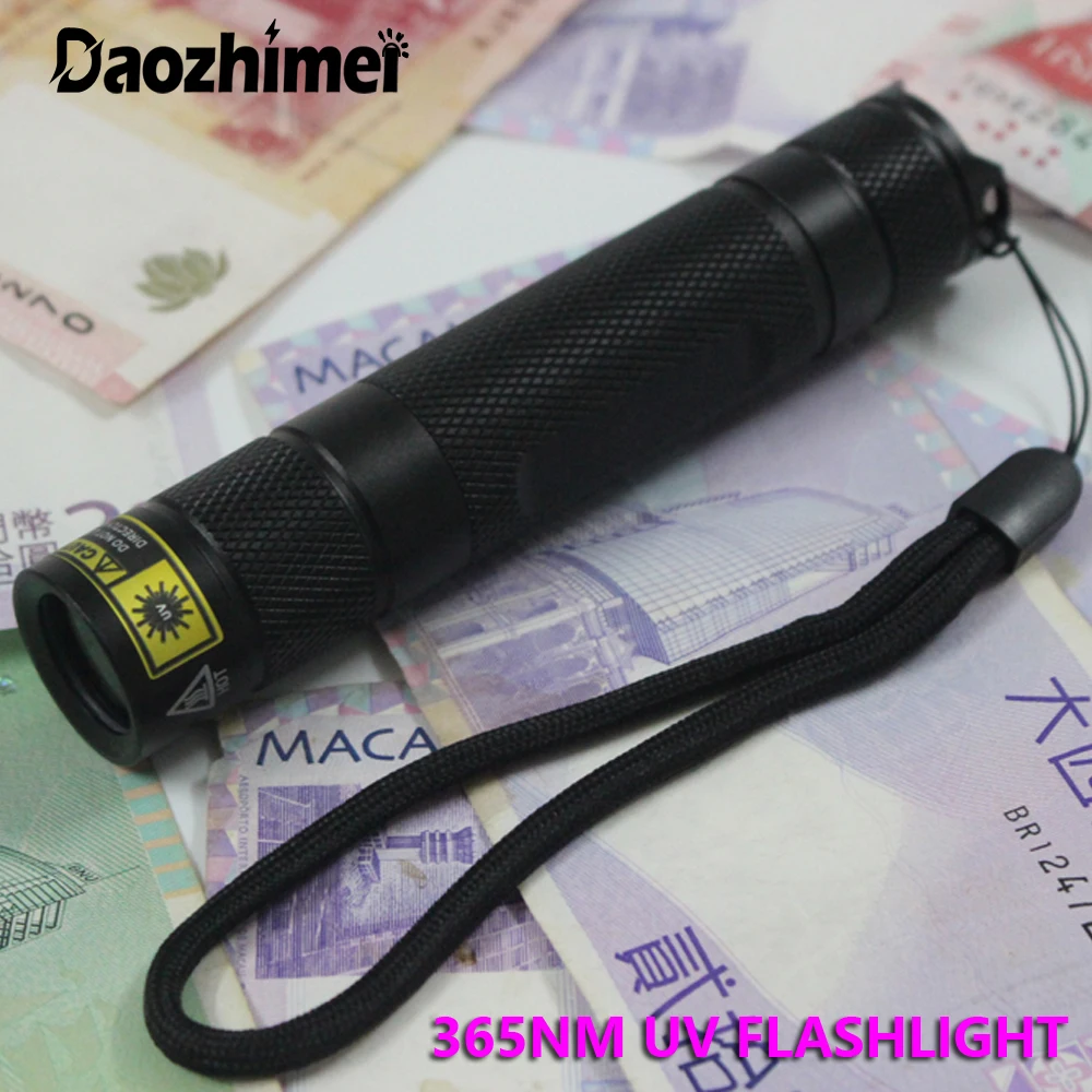 365nm UV Flashlight 10W Powerful Ultraviolet Purple Lanterna 18650 Rechargeable Torch Pet Cat Dog Stains Urine Detector