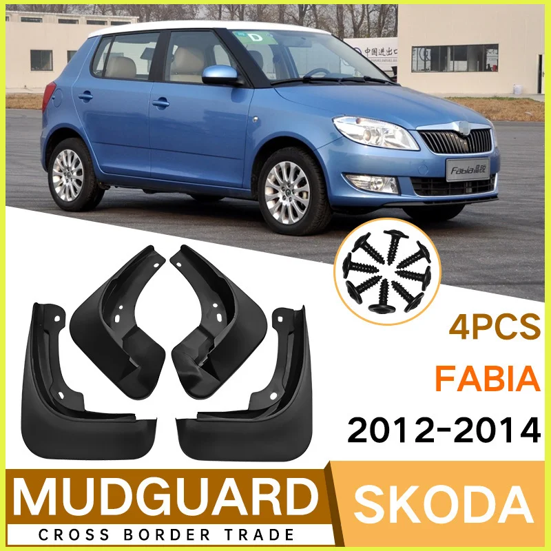 

Suitable for Skoda Fabia Fabia 2012-2014 fender tile auto parts car accessoriestesla model y 2023 accessories mud flaps