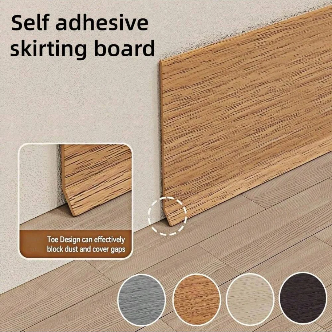 1 قطعة 2 متر × 8 سنتيمتر الفينيل الجدار الديكور التفاف المجلس ، ذاتية اللصق الزخرفية التفاف مجلس ، مرنة ذاتية اللصق الزخرفية Stri