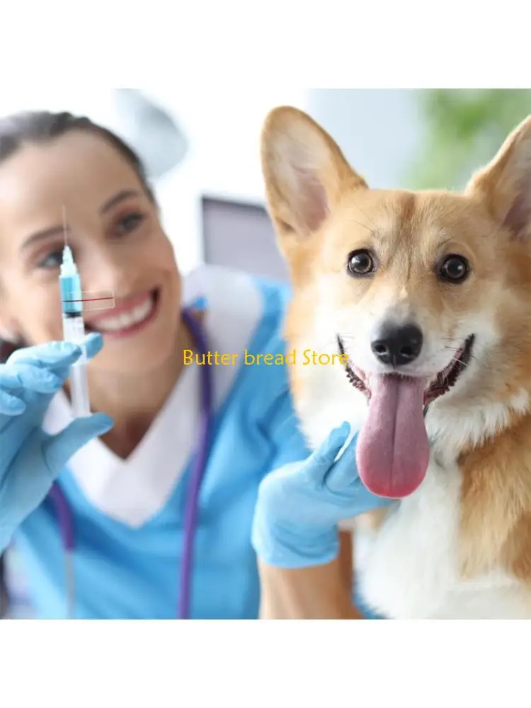 W89C PVC Injection Label Sticker With Clear Dosage Lines For Safe Medication Use