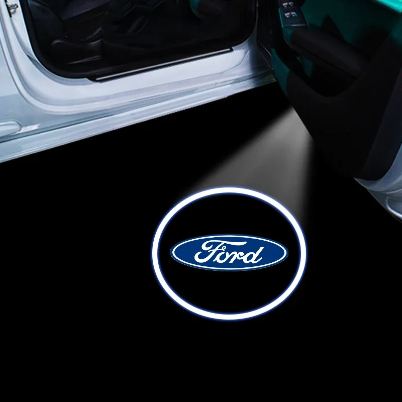 Stylizacja samochodu LED Światło powitalne drzwi samochodu Laserowe światło projektora Logo Do Ford Focus 2 3 Mondeo Fiesta Kuga Ranger Explorer