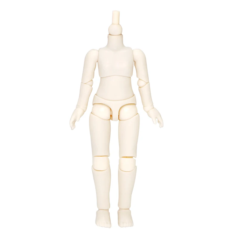 12CM Body Moveable Joints Doll Toys Suitable for GSC Head OB11 1/12 BJD Doll Body Spherical Joint Doll Toy Hand Set
