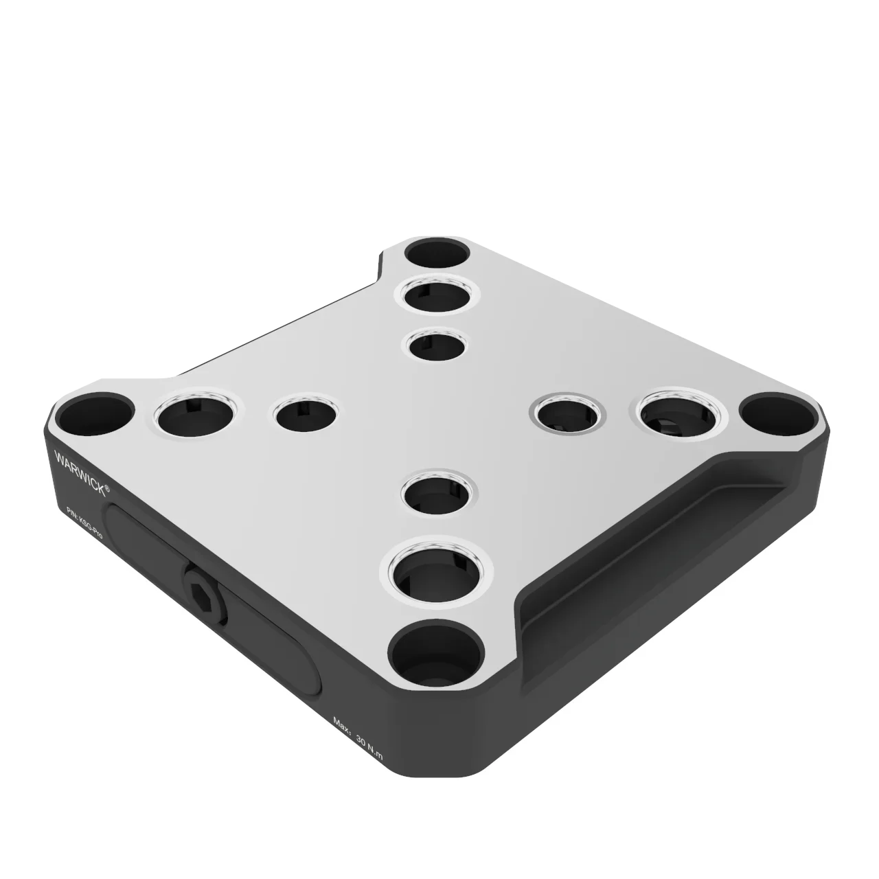 ระบบยึดจับแบบเปลี่ยนเร็ว 4 แกน รุ่น WARWICK KSG-Pro 96+52 มม. ระยะห่างรู 4 แกน สำหรับเครื่องจักรซีเอ็นซี ปี 2025