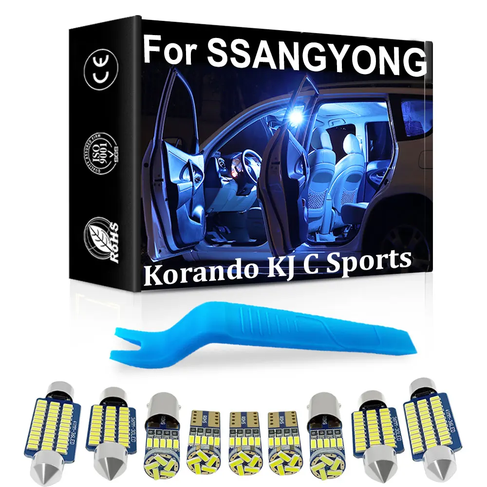 

Vehicle Canbus Interior LED Light For SSANGYONG Korando KJ C Sports Indoor Lamp 1997-2017 Car Accessories Auto Parts