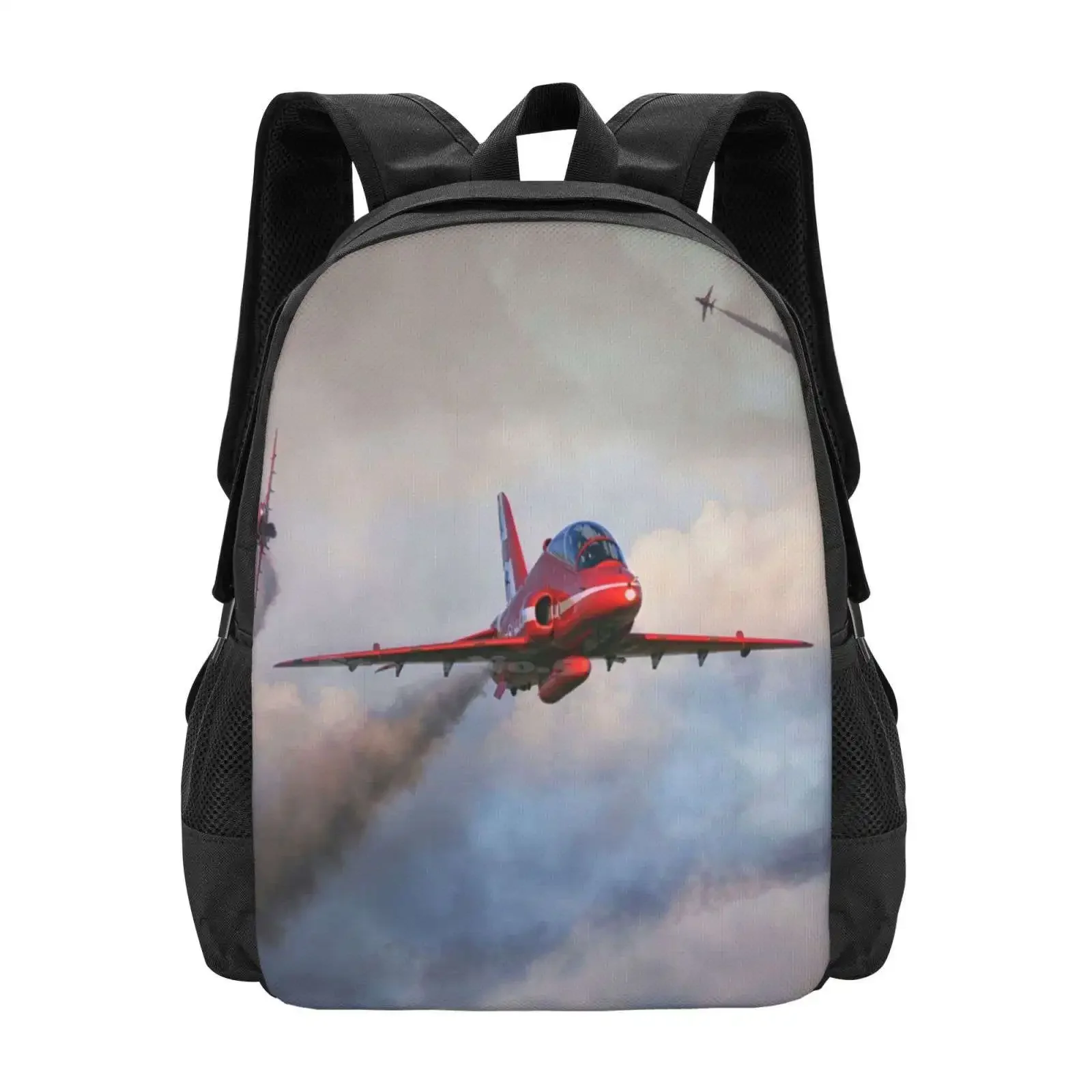 

The Red Arrows Hot Sale Schoolbag Backpack Fashion Bags The Reds Raf Display Teams Hawk Jets Red One Red Two Red Three Red