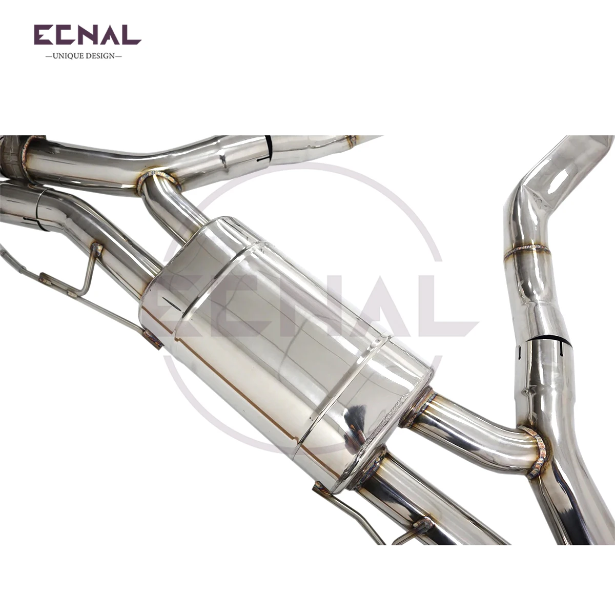 

Ecnal Exhaust Catback for BMW X5M F95 X6M F96 V8 4.4T Exhaust Pipe with Valve Muffler SS304 Car Sport Exhaust System