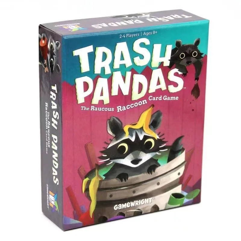 Trash Pandas Board Game Party Family Strategy Game Interesting Card Games