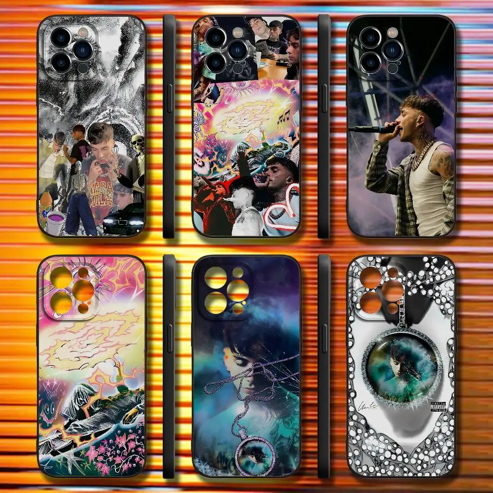 Tony Boy UFORIA Going Hard Umile For iPhone 17,16,15,14,13,12,11,X,XR,Air,Pro,Max,Plus Soft Funda Black Phone Case