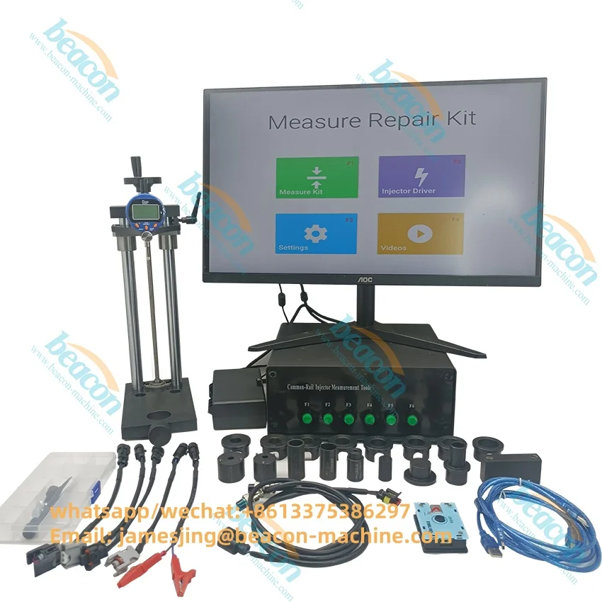 

Инструменты для измерения хода CRM810 3-ступенчатая Common Rail CR Инжекторный клапан Инструменты для измерения хода