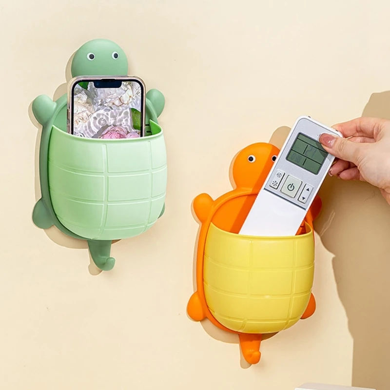 3 Máy Tính Sáng Tạo Rùa Kệ Đựng Đánh Răng Tường Để Tổ Chức Vật Dụng Nhỏ Trong Ngôi Nhà Văn Phòng Có Móc