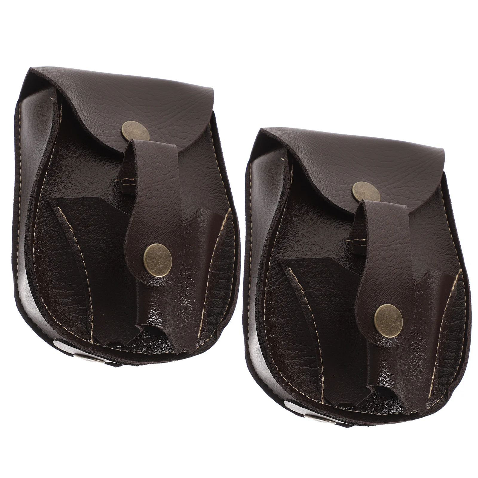 

2Pcs Sports Waist Pouch Multi-Function Storage Packet Moderate Capacity Metal Buckle Outdoor Running Hiking Accessory