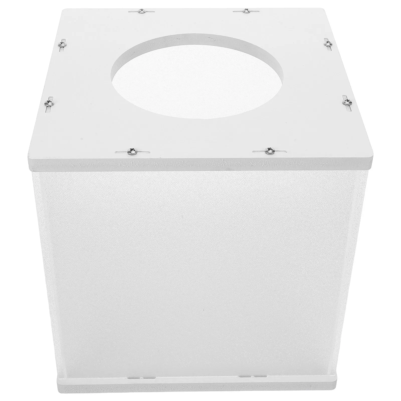Acrylic Ballot Box Suggestion Donation Voting Collection Halloween Christmas New Year Acrylic Raffle Box Clear Suggestion Box