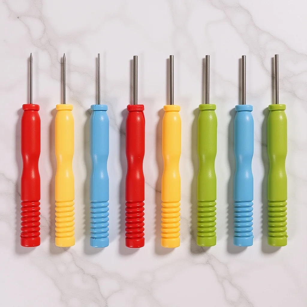 

8Pcs Electronic Desoldering Needle Kit Stainless Steel Hollow Needles for Component Removal Non-Wetting Desoldering Hand Tool