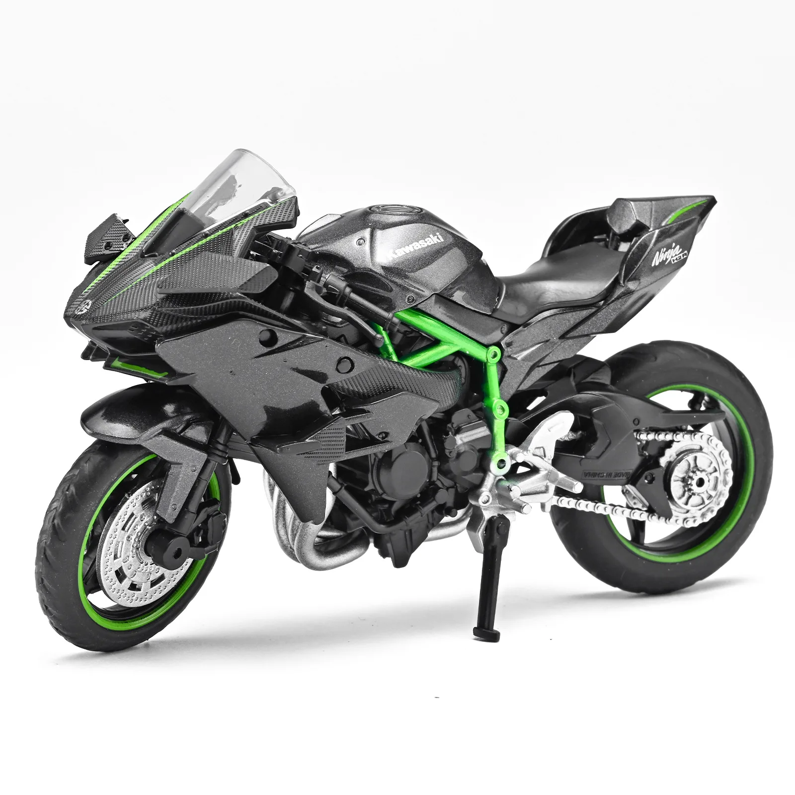 

1:18 Ninja H2R GSX R1 сплав мотоцикла-головоломка детали игрушка детский подарок на день рождения элитные предметы коллекционирования орнамент