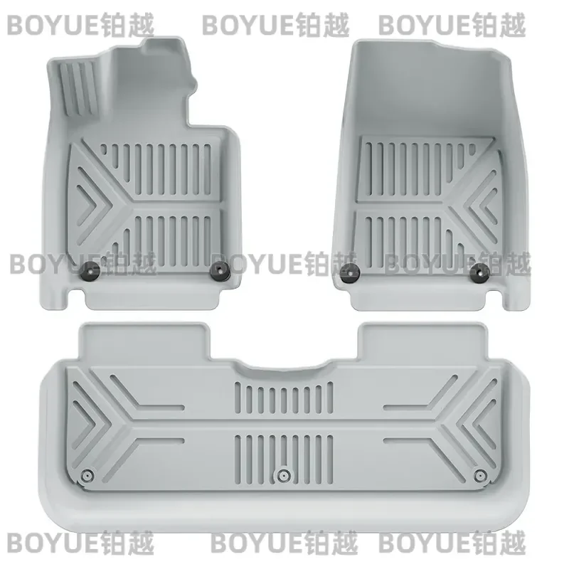TPE Car Floor Mats for Xiaopeng P7 P7i P7 Plus Custom Fit All Weather Liners Seat Back Trunk Pad Interior Accessories