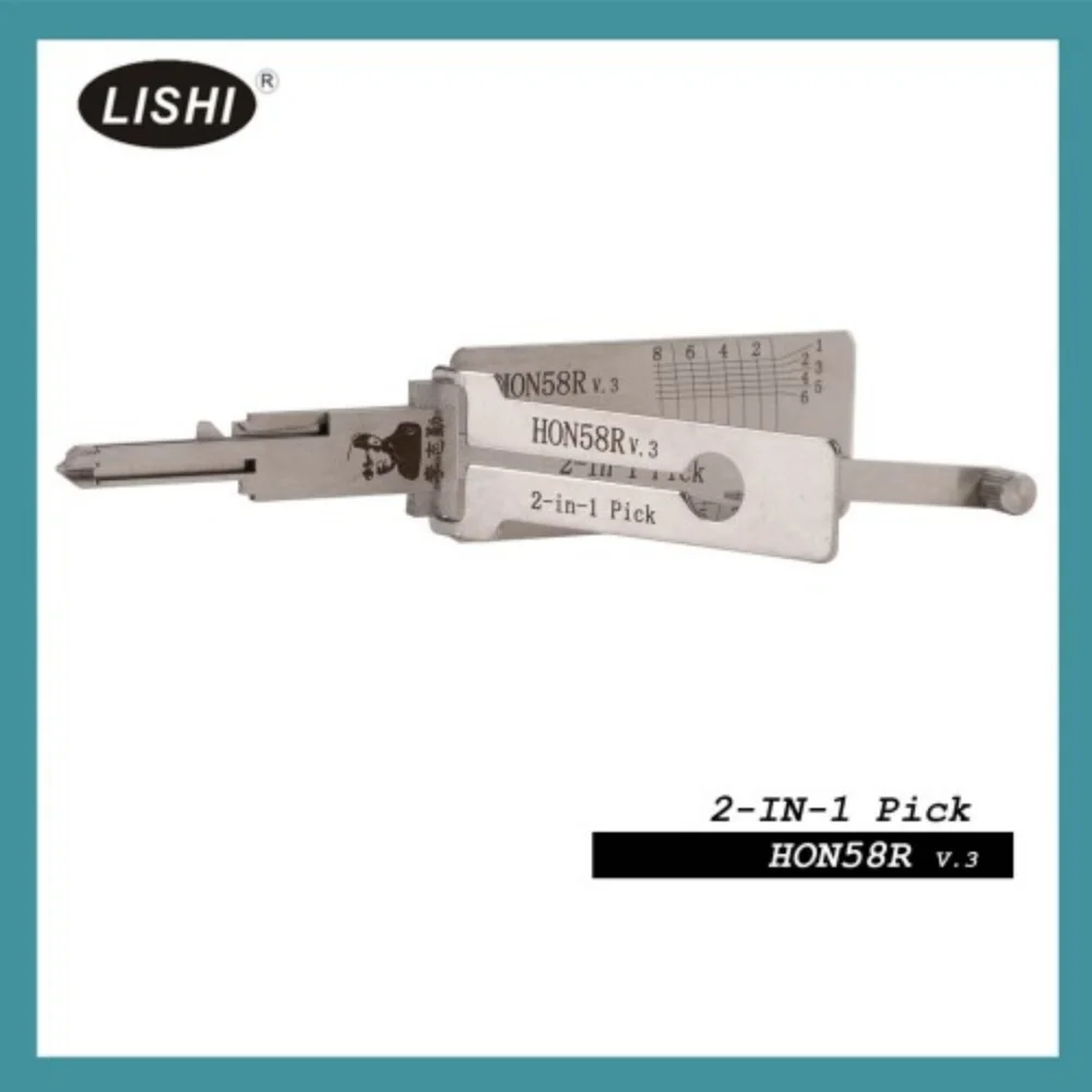 

LISHI HON58R 2-в-1 Отмычка и декодер для мотоциклов Honda