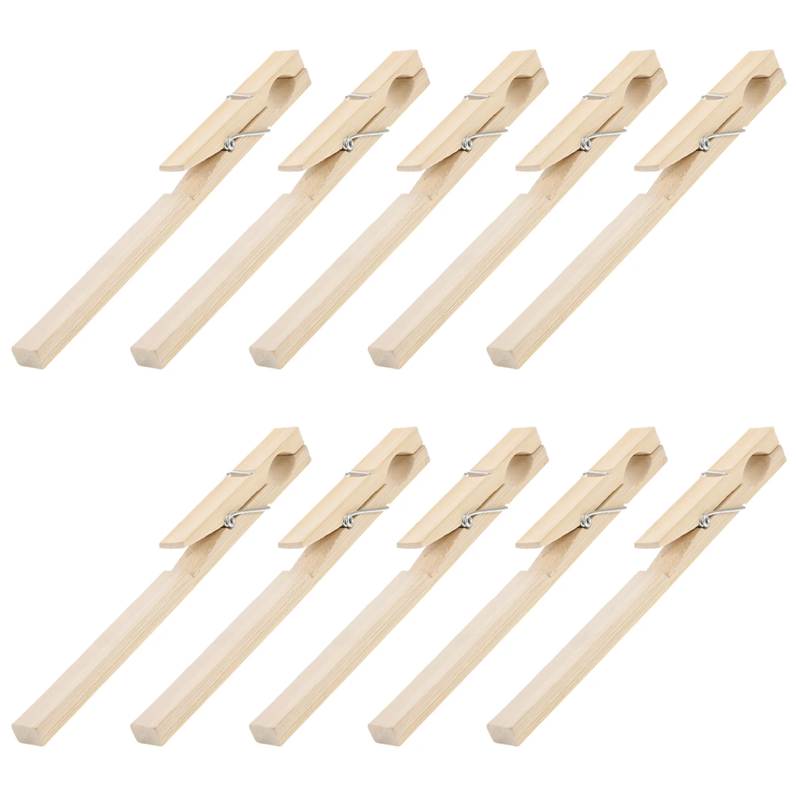 10 Pcs Test Tube Clamp Pliers Tin Tubing Laboratory Bamboo Clip Chemical Experiment Pipe
