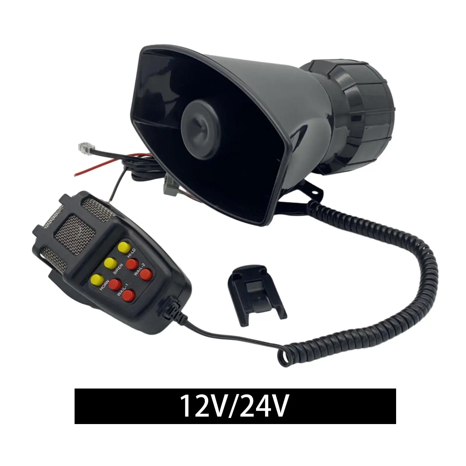 

Car Speaker 7 Sounds Car Truck Alarm Speaker for Car Truck Lorry