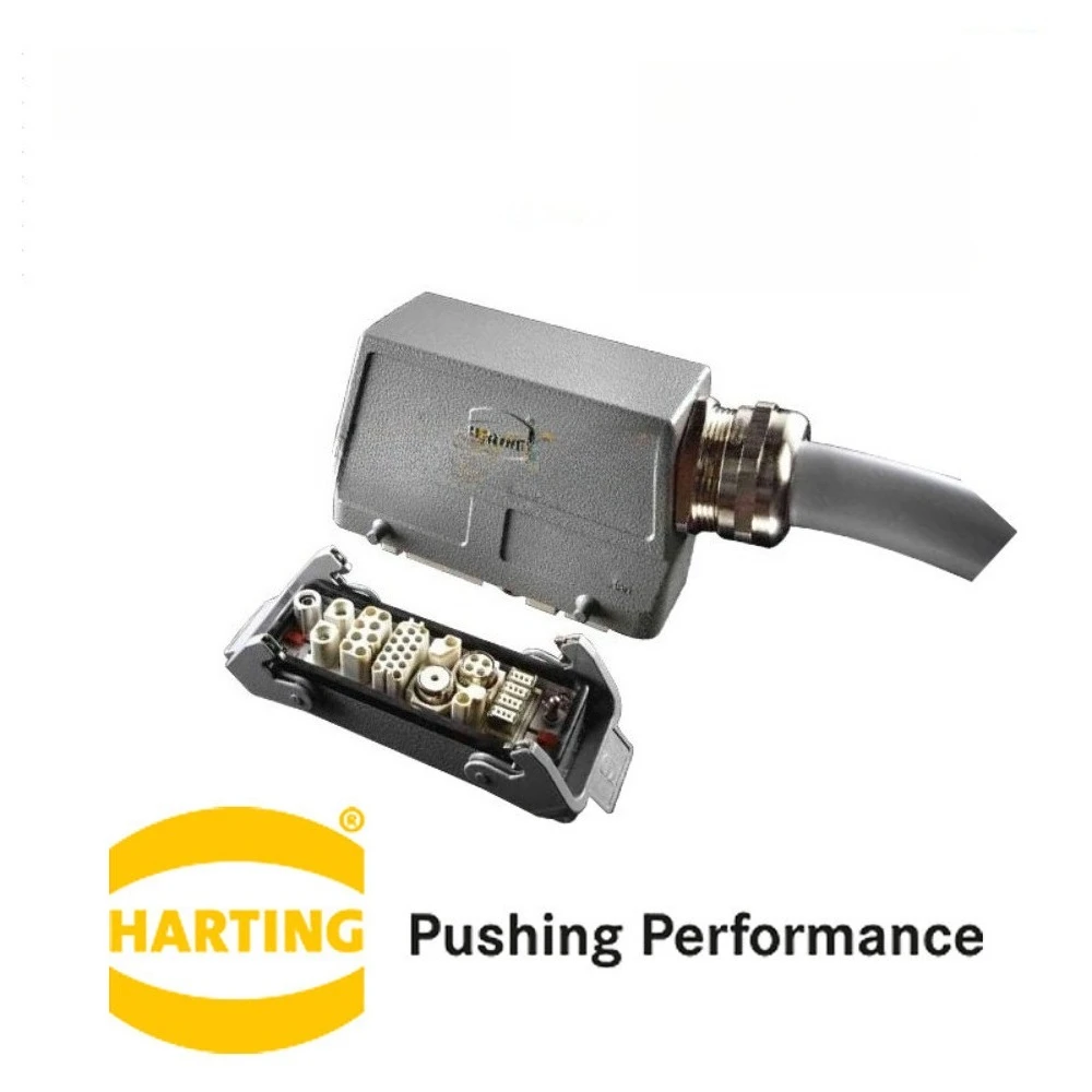 HARTING Connector Power Pneumatic Signal Hybrid Combination High Current Selectable Identification Model