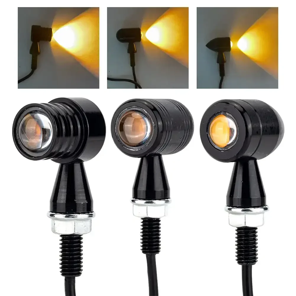 

1PC Universal Motorcycle Blinkers LED Turn Signals Light Switchback Running Lights DRL Indicators Compatible for 12V