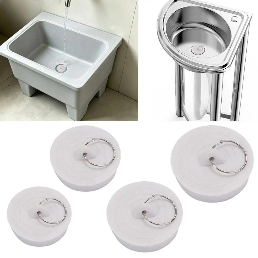 Universal Odor Resistant Kitchen Laundry Bathtub Basin Water Stopper Cover Floor Drain Sink Plug Drain Stopper