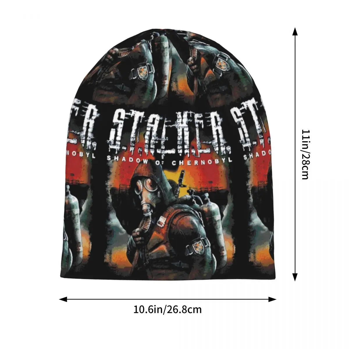 Stalker Shadow Of Chernobyl Skullies Beanies Hats Warm Autumn Winter Outdoor Cap Knitted Bonnet Caps for Unisex Adult
