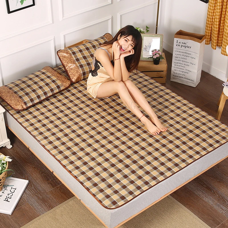 

Summer Japanese tatami mat cool mat carpet living room bedroom balcony rattan mat home rattan mat cool mat