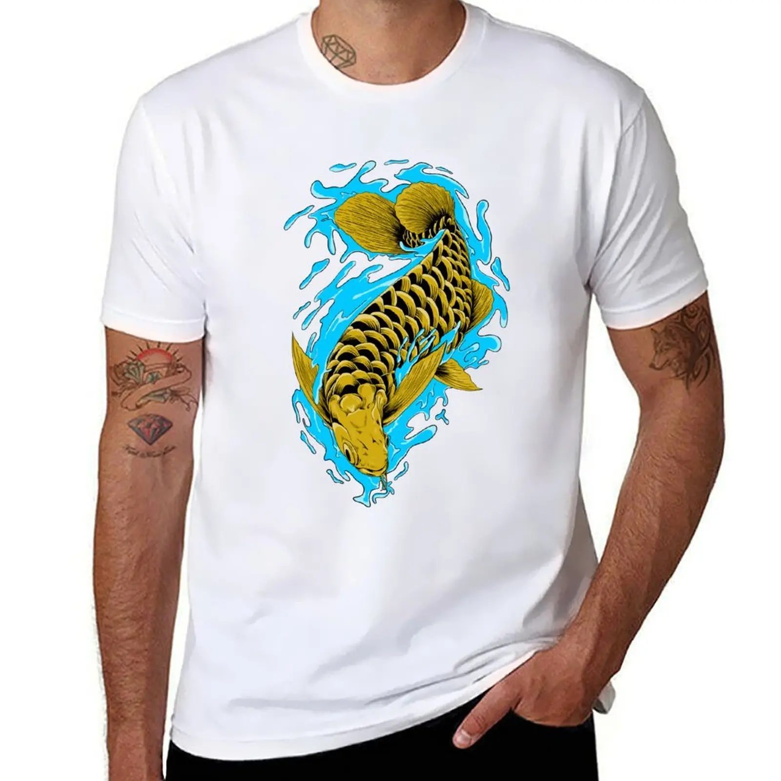 

Arowana Fish T-Shirt man t shirts graphic funny t shirts man T-Shirt