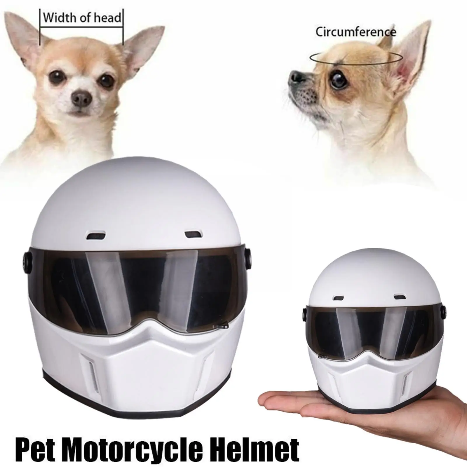 Cão Capacete Pet Capacetes Cat Capacete Ao Ar Livre Mini Cabeça Protegendo Adereços Acessorie Foto Capacete Chapéu Motocicleta Seguro Pet Decora J0S8