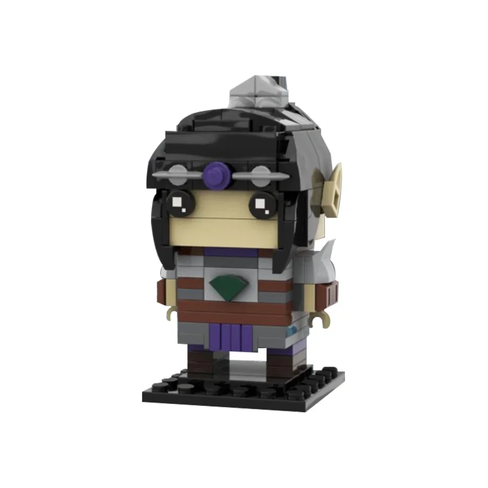 MOC-Blocos de Construção Shadowhearts Para Crianças, Modelo Brickheaders, Figuras Baldur, Astarion, Karlachs, Tijolos Montam Brinquedos, Jogo, Presente