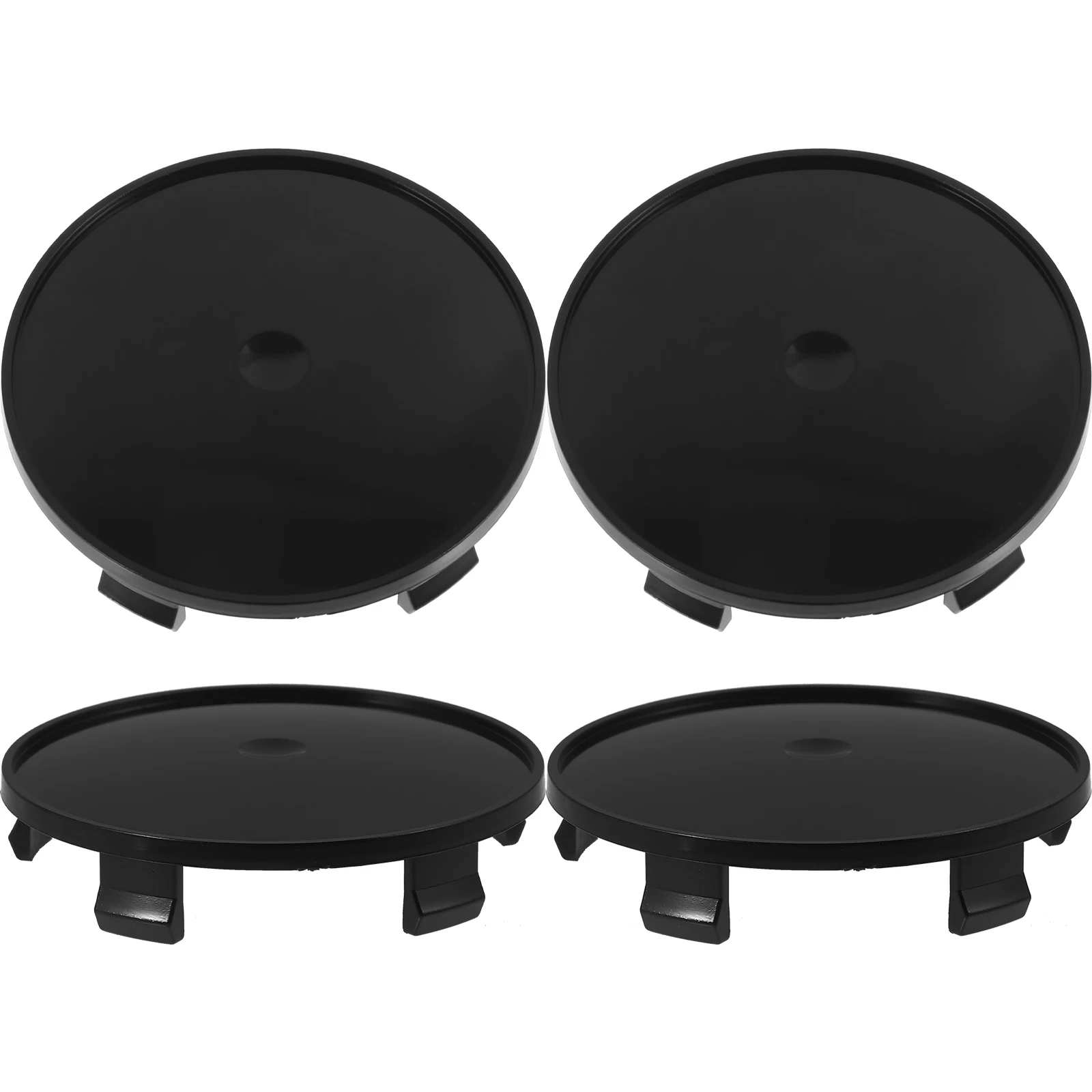 

4 Pcs Hub Center Cap Caps Car Wheel Protective Cover Refit Covers Plate Plastic
