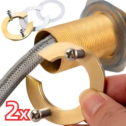 Brass C Type Tap Faucet Anti-loosing Nut Cap Fixing Fitting Kit Washer Parts Kitchen Fixture Wash Basin Tool Fastening Circlip